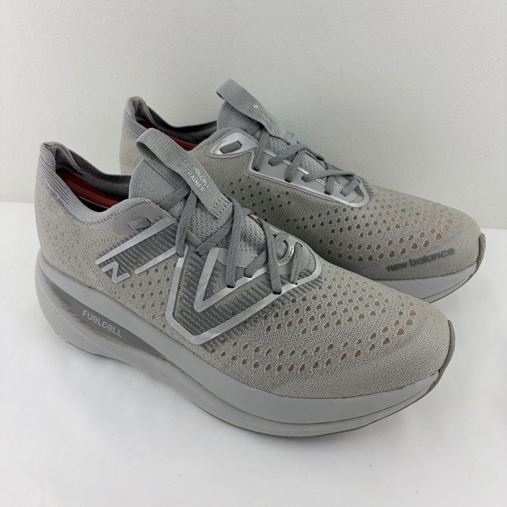 New Balance FuelCell SuperComp SC Trainer V2 Men's Size 12 Gray Running Shoes